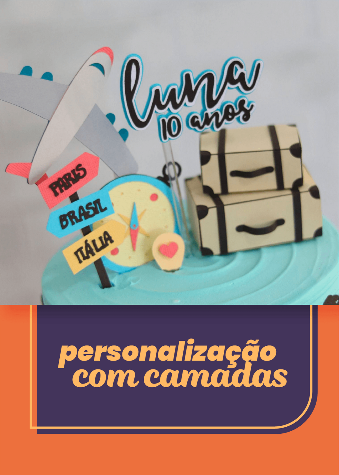 Personalização com Camadas no Illustrator